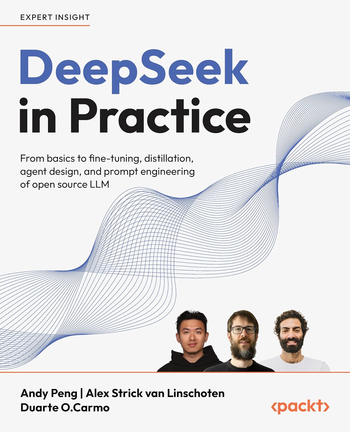 Front cover of DeepSeek in Practice, published by Packt