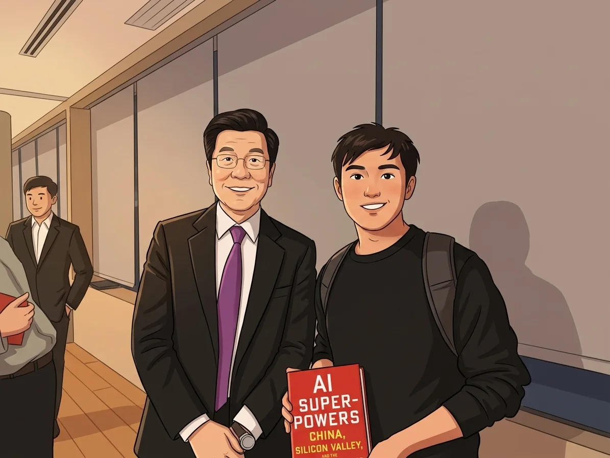 Kai-Fu Lee's AI Superpowers talk and book signing at The Collective, Seattle, 27 September 2018.