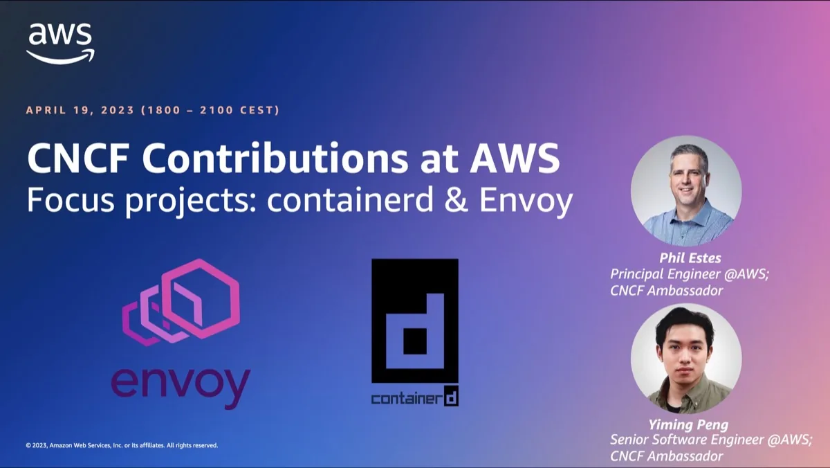 KubeCon + CloudNativeCon Europe 2023, Amsterdam.