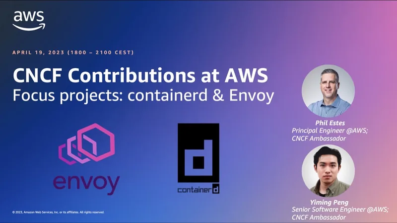 KubeCon + CloudNativeCon Europe 2023, cover frame of the Events collection.