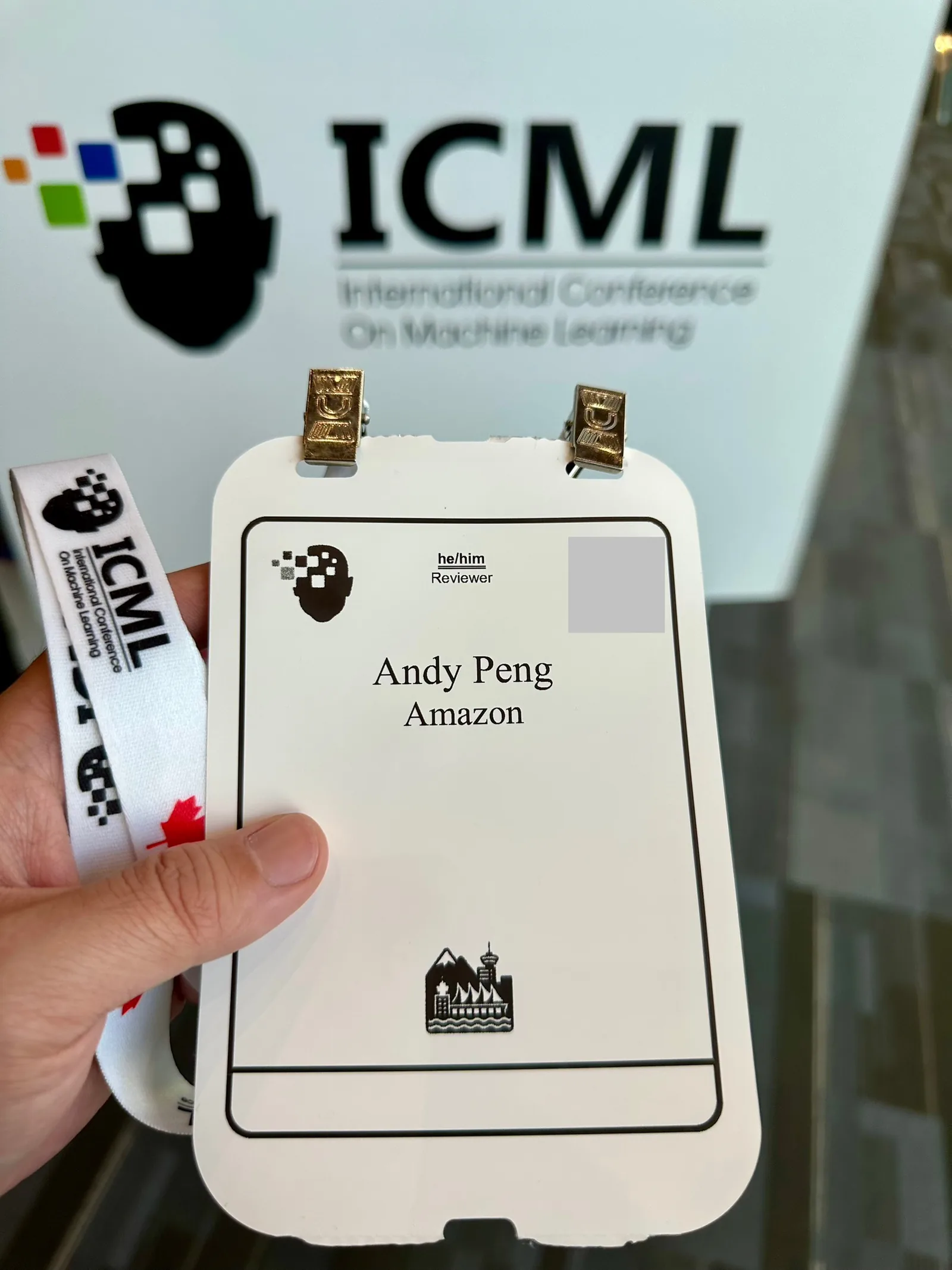 ICML 2025 at the Vancouver Convention Centre.