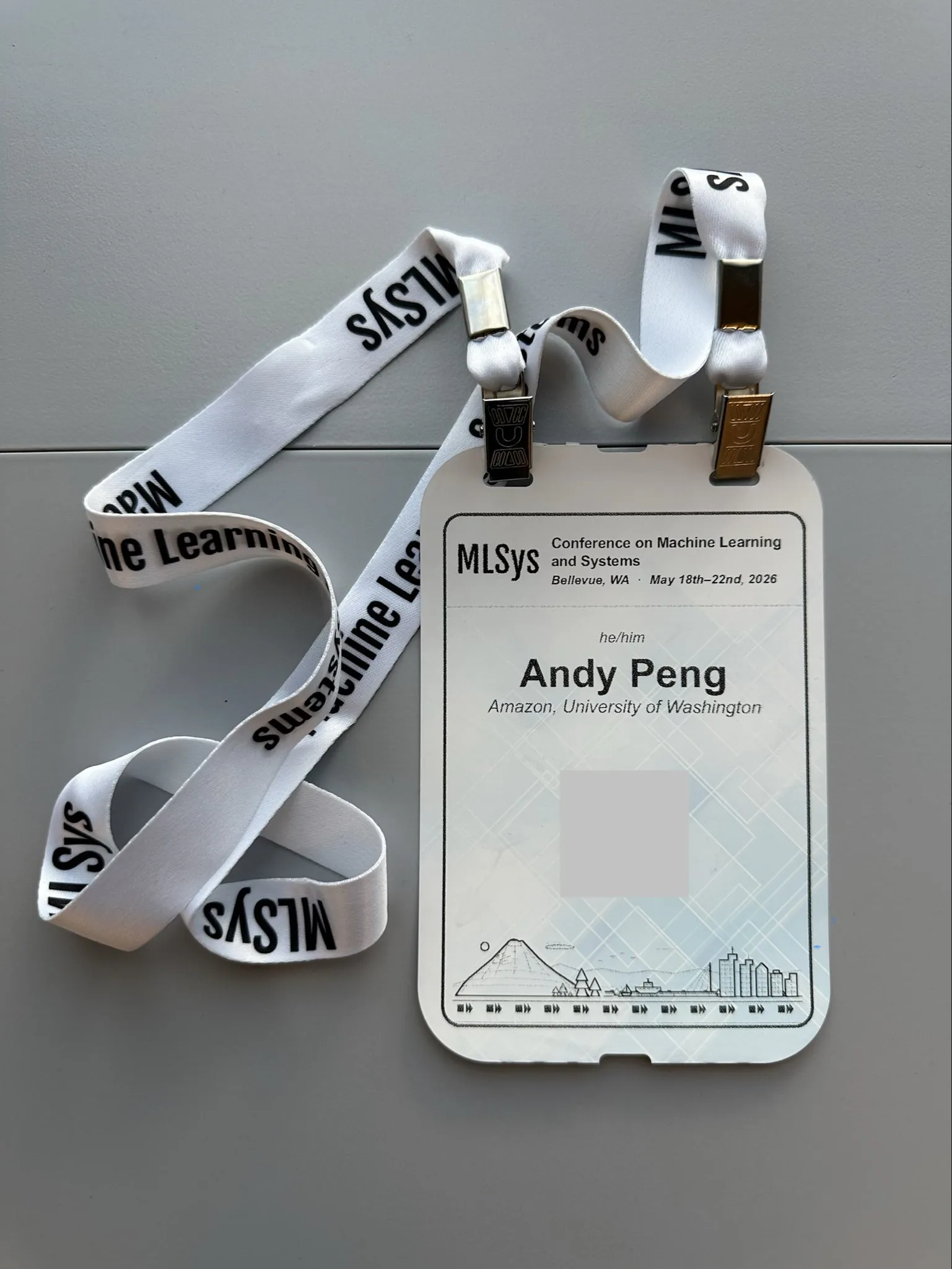 MLSys 2026, the Conference on Machine Learning and Systems, Bellevue, Washington.