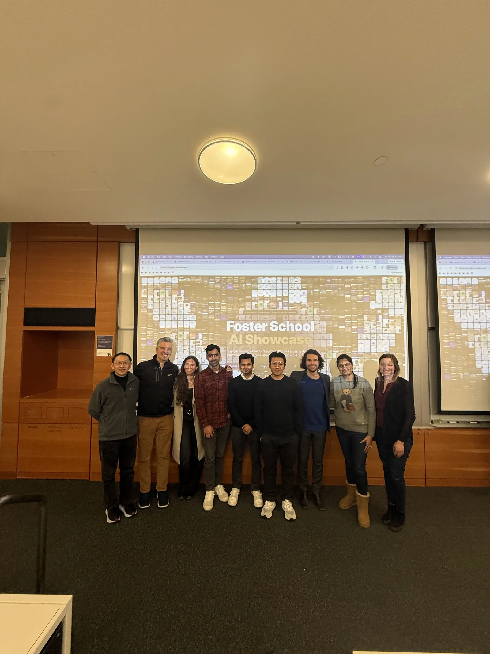 MSIS 549 at the University of Washington, 14 March 2026.
